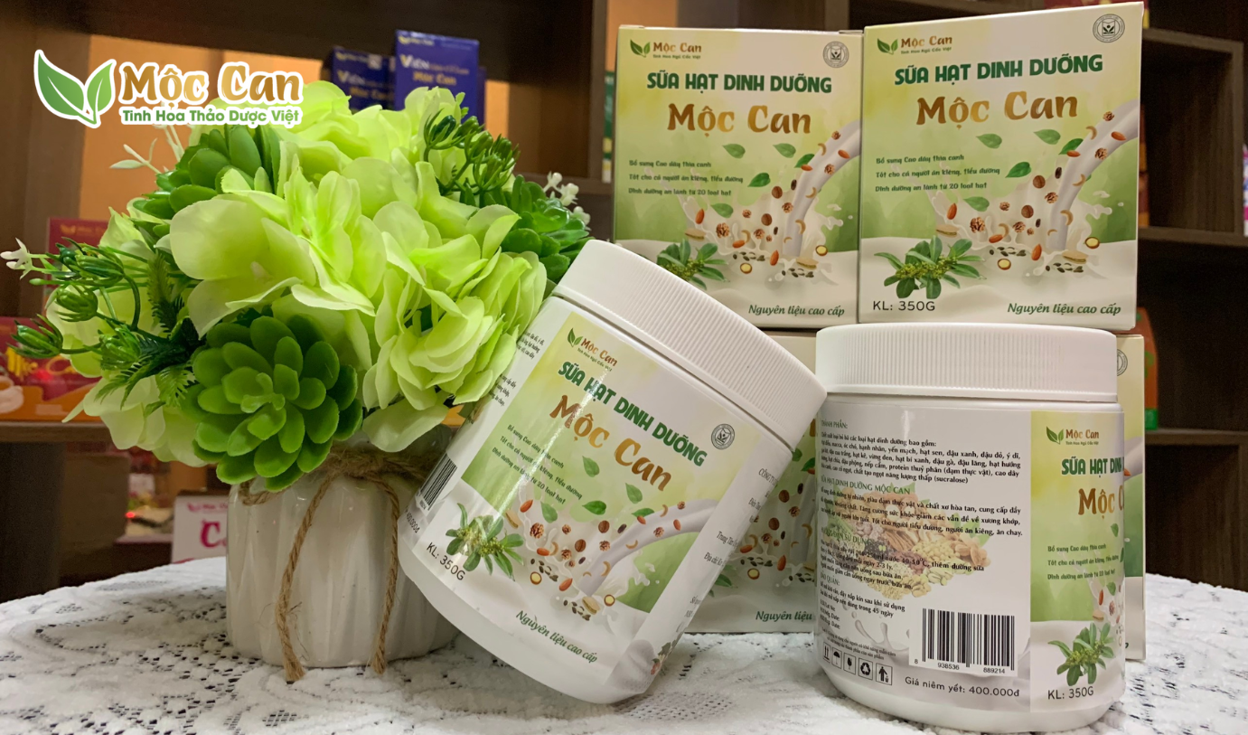 THÔNG BÁO RA MẮT: SỮA HẠT DINH DƯỠNG MỘC CAN   1